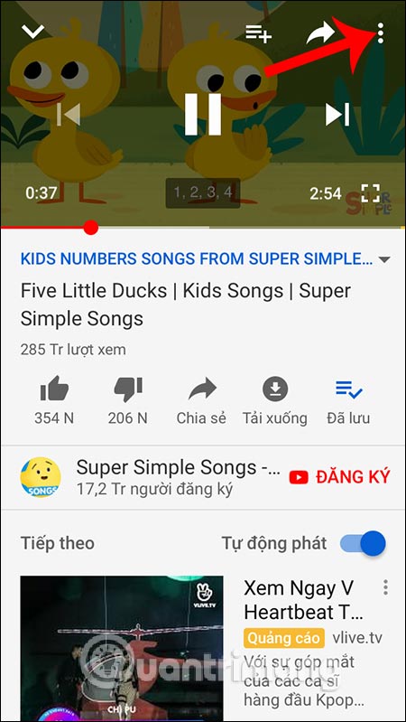 Tùy chọn video