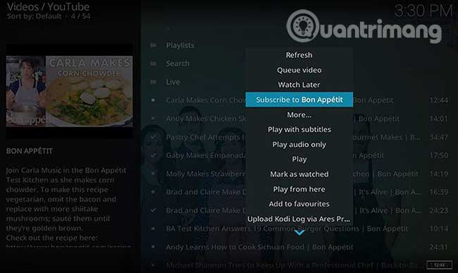 Cách đăng ký kênh