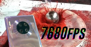 Tính năng quay phim 'chậm siêu cấp' 7680fps trên Mate 30 Pro có thể làm được gì?