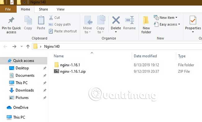 Sau khi giải nén nội dung file trong thư mục gốc, bạn phải di chuyển toàn bộ thư mục đi kèm với bản sao tải xuống tích hợp