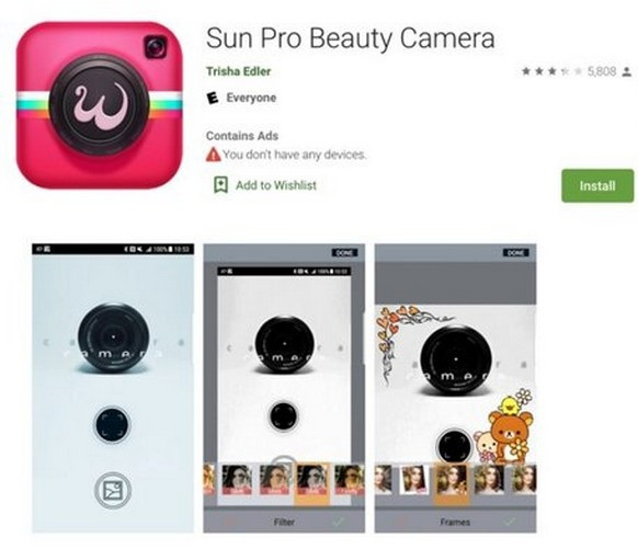 Sun Pro Beauty Camera 1