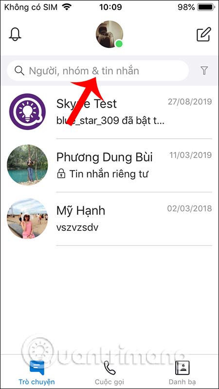 Khung tìm kiếm