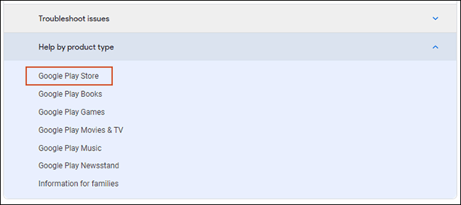 Click vào Google Play Store