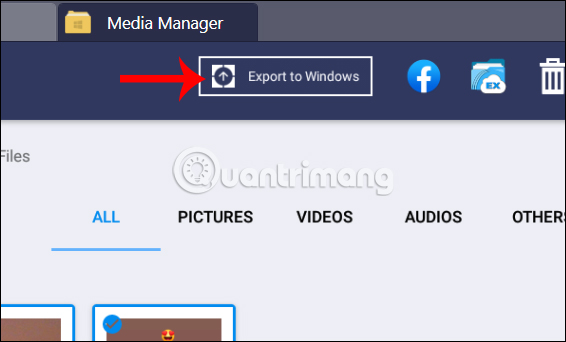 Chuyển dữ liệu sang máy tính
