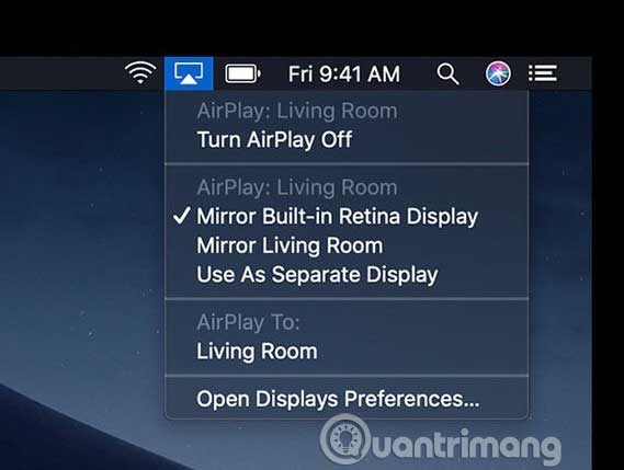 Bạn cũng có thể sử dụng TV như một màn hình riêng biệt