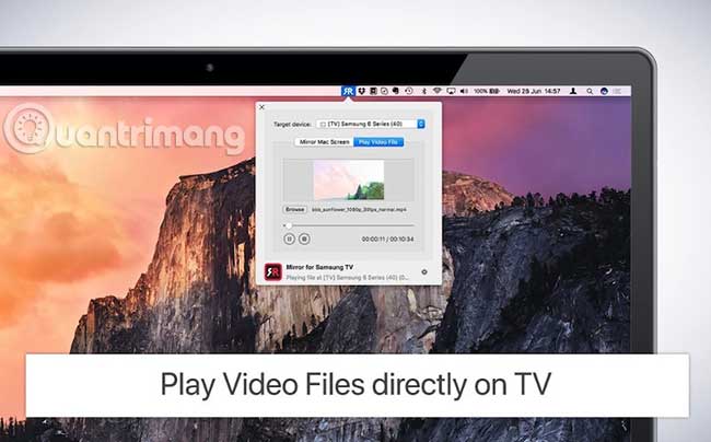 Cách Stream Không Dây Mac Lên Tv, How To Screen Mirror Macbook Pro Samsung Tv