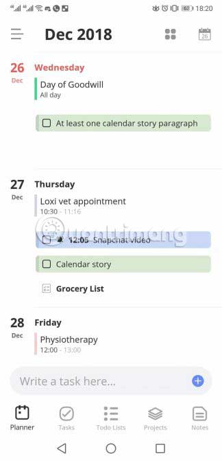 Ứng dụng Edo Agenda