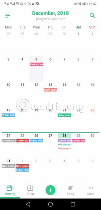 Ứng dụng TimeTree