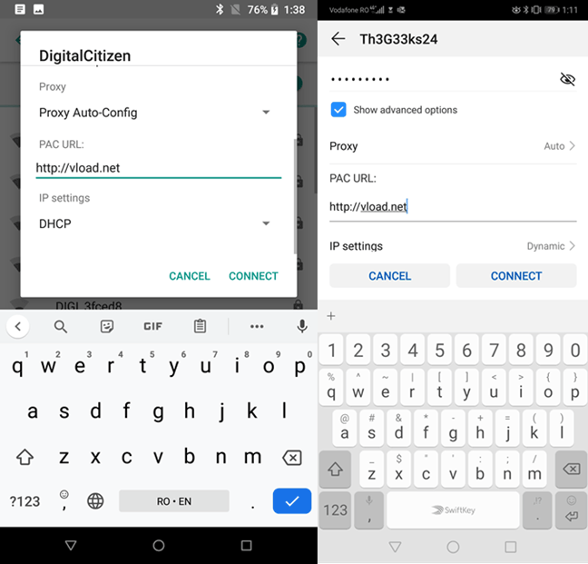 Cách thiết lập sử dụng proxy server cho Wifi trên Android