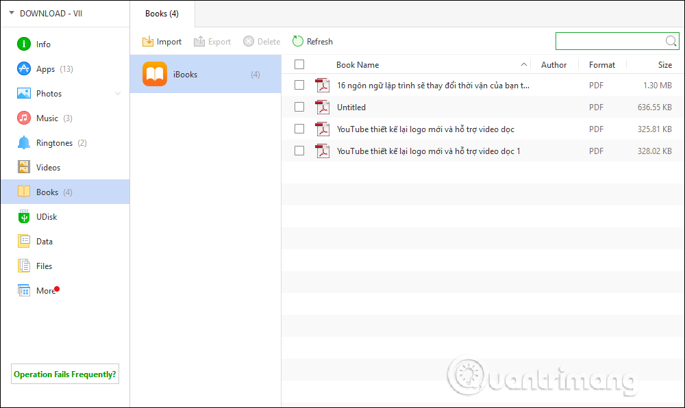 Mục lưu trữ sách
