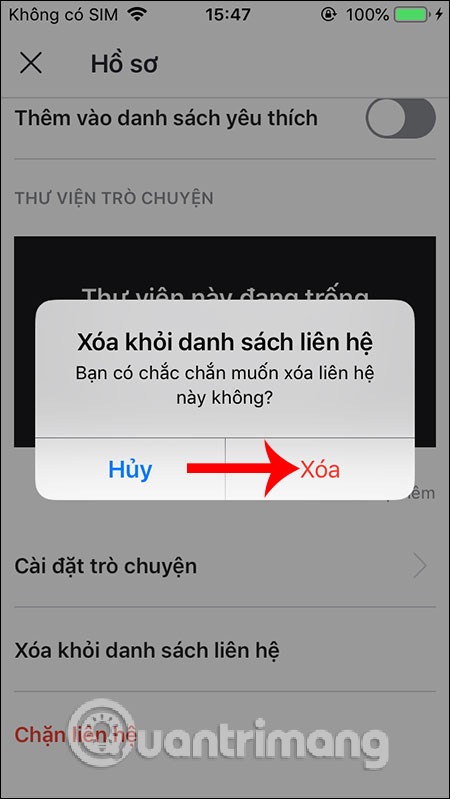 Đồng ý Xóa
