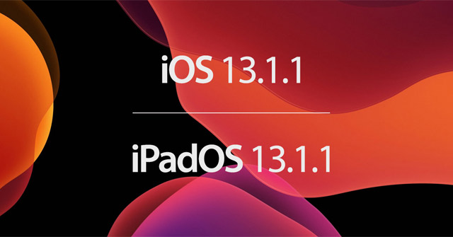iPadOS/iOS 13.1.1