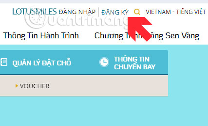 Đăng ký Bông Sen Vàng