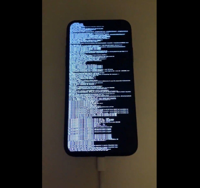 iPhone X chạy iOS 13.1.1 mới nhất của Apple bị jailbreak dễ dàng.