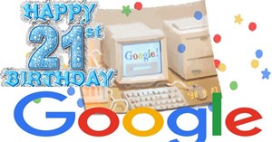 Sinh nhật Google tuổi 21 cùng nhìn lại những năm tháng đã qua và nguồn gốc cái tên thú vị của ông trùm tìm kiếm thế giới
