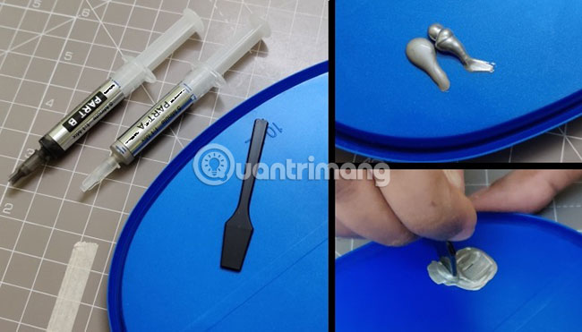 Sử dụng một phương pháp lâu dài hơn như chất tản nhiệt epoxy Arctic Silver phức tạp hơn một chút