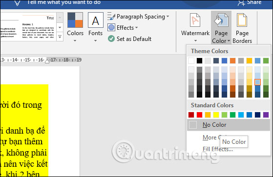 Cách xóa màu nền văn bản trong Word - Ảnh minh hoạ 7