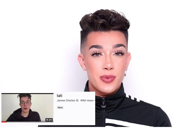 James Charles đáp trả cáo buộc của Tati Westbrook