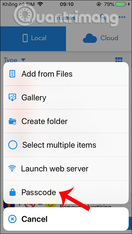 Hiện lại file đã ẩn