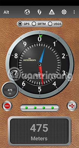 Altimeter & Altitude Widget