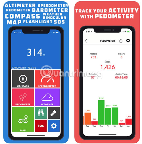 Altimeter GPS – Hike & Trek