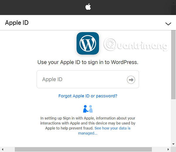 Các ứng dụng iOS cung cấp tùy chọn đăng nhập mạng xã hội khác (như Google hoặc Twitter) sẽ được Apple yêu cầu triển khai hệ thống vào tháng 4 năm 2020