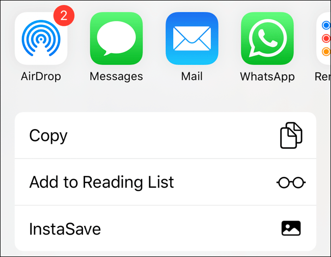 Hành động thêm vào ở ngay bên dưới Apps