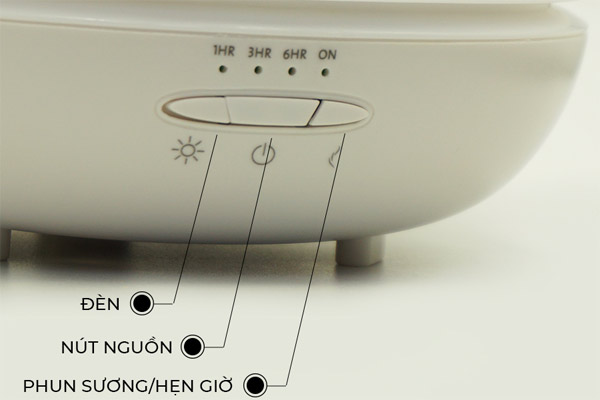 Máy xông tinh dầu cao cấp táo trắng 3