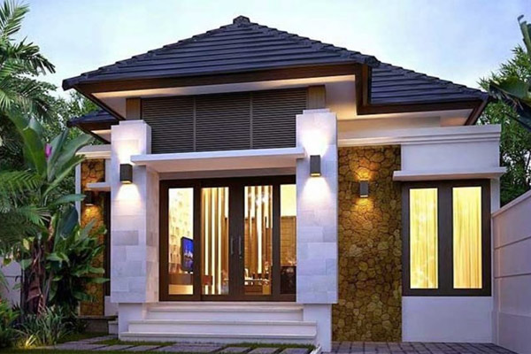 Mẫu nhà cấp 4 đẹp, hiện đại 18