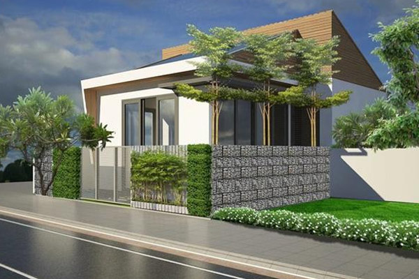 Mẫu nhà cấp 4 đẹp, hiện đại 28