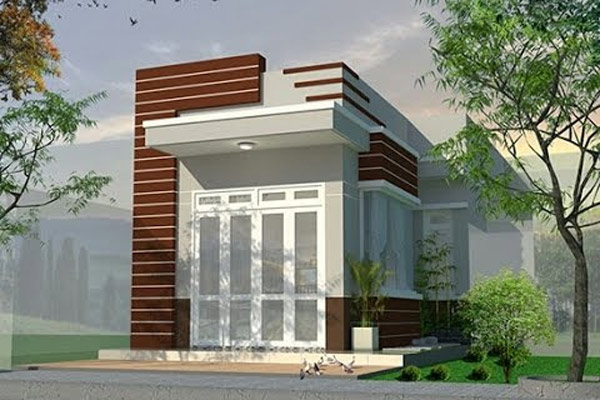 Mẫu nhà cấp 4 đẹp, hiện đại 8