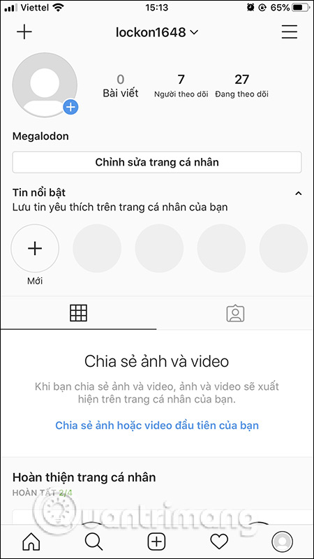 Cách bật Dark mode trên Instagram