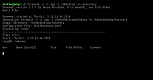 Cách sử dụng Foremost để khôi phục file đã xóa trong Linux