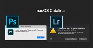 Nếu thường dùng Photoshop và Lightroom Classic, đừng vội nâng cấp lên macOS Catalina