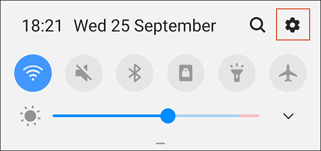 Truy cập vào Settings