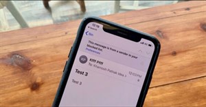 Cách chặn người gửi thư trong Mail trên iPhone, iPad