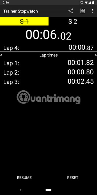 Trainer Stopwatch