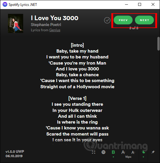 The song has many versions of the lyrics