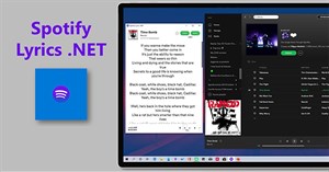 Cách xem nhiều lời bài hát Spotify trên Windows 10