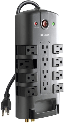Belkin 12-Outlet Pivot-Plug Power Strip Surge Protector