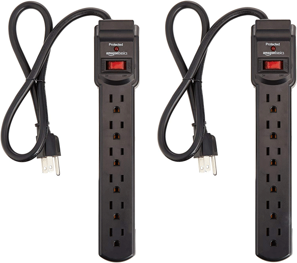 Amazon Basics 6-Outlet Surge Protector