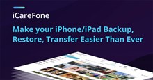 Cách quản lý dữ liệu iPhone trên Windows bằng iCareFone