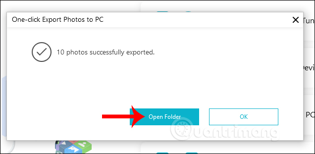 Mở Folder