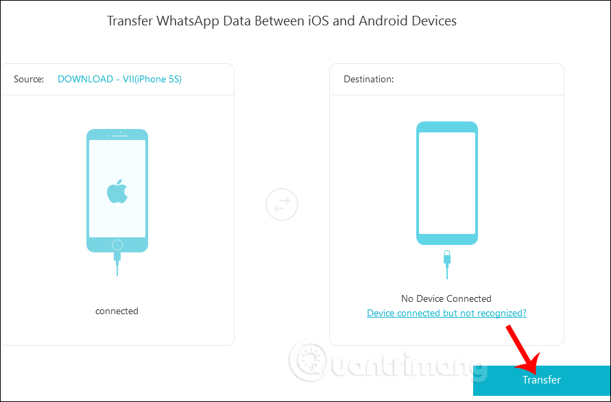 Transfer WhatsApp Data from iOS to iOS/Android