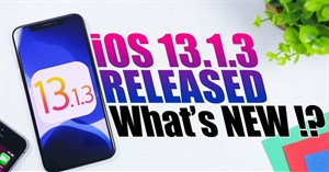 Apple phát hành iPadOS và iOS 13.1.3, khắc phục sự cố cuộc gọi