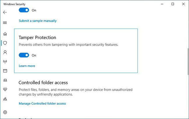 Tìm hiểu về Tamper Protection, tính năng bảo mật mới trên Windows 10