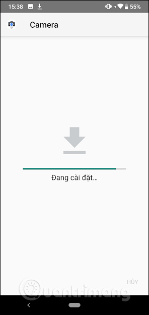 Chạy file apk