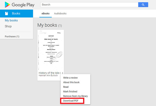 Tải Google Play Books trên Windows và Mac