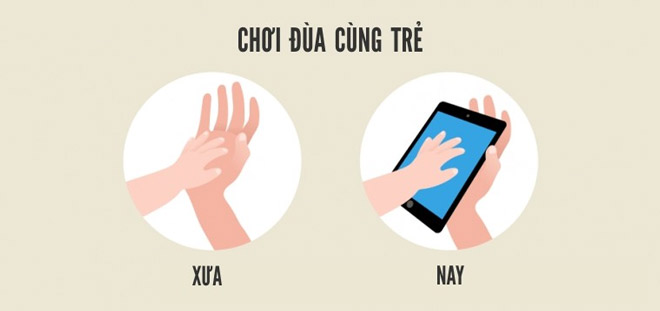 Trong thời đại công nghệ số, những đứa trẻ giờ đây được màn hình iPad sưởi ấm thay vì được bàn tay bố mẹ vỗ về