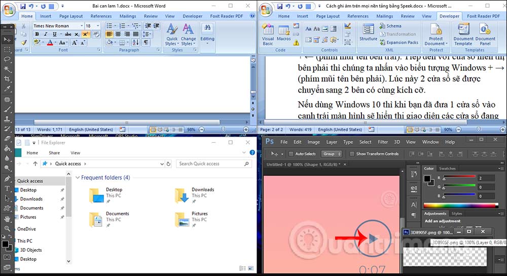 Cách bookmark thư mục trên Windows 10